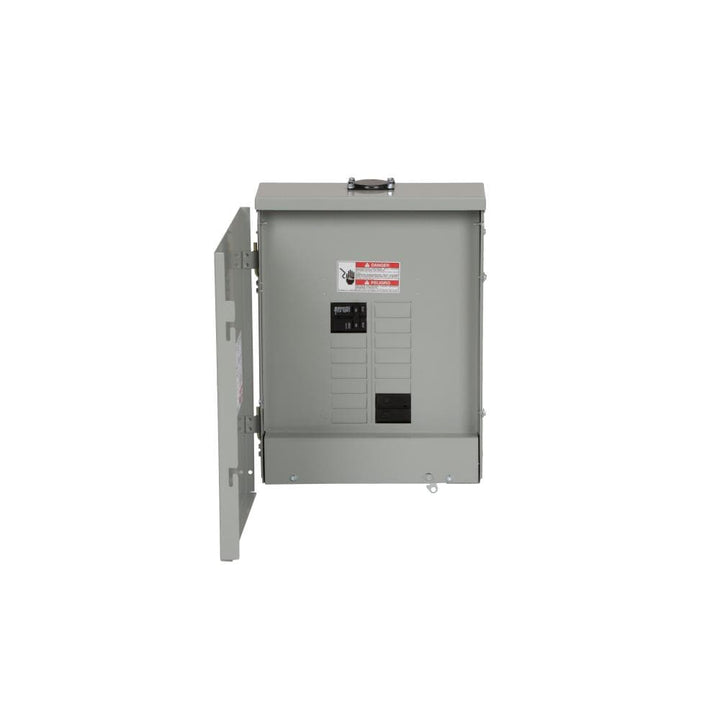 Eaton Type BR 100-Amp 10-space load center - front view