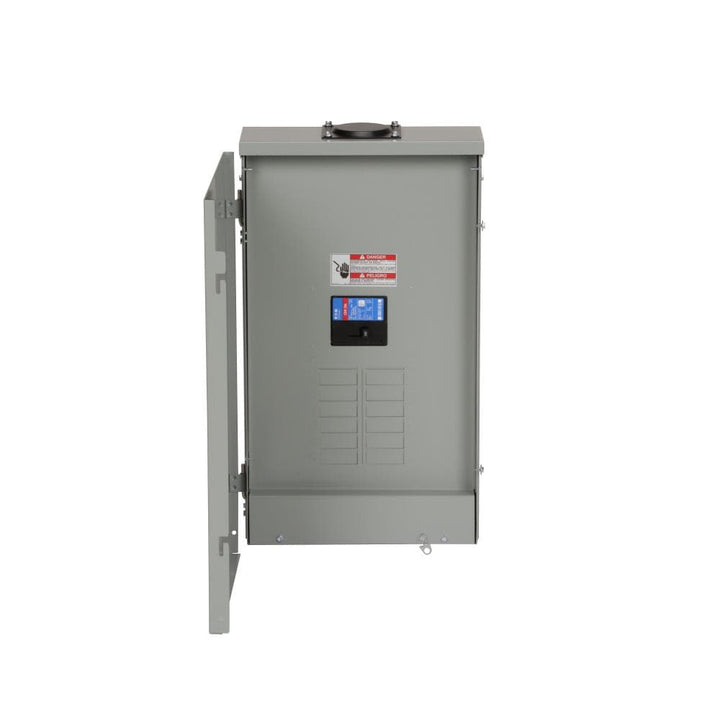 Eaton Type BR 200-Amp 8-space load center - front view