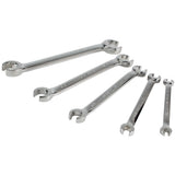 CRAFTSMAN 5-Piece 6-Point Standard (SAE) Flare Nut Open-End Wrench Set, Includes Hard Case