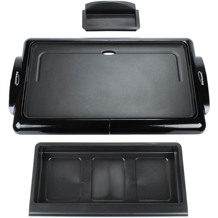 200 sq. in. Black Nonstick Electric Griddle