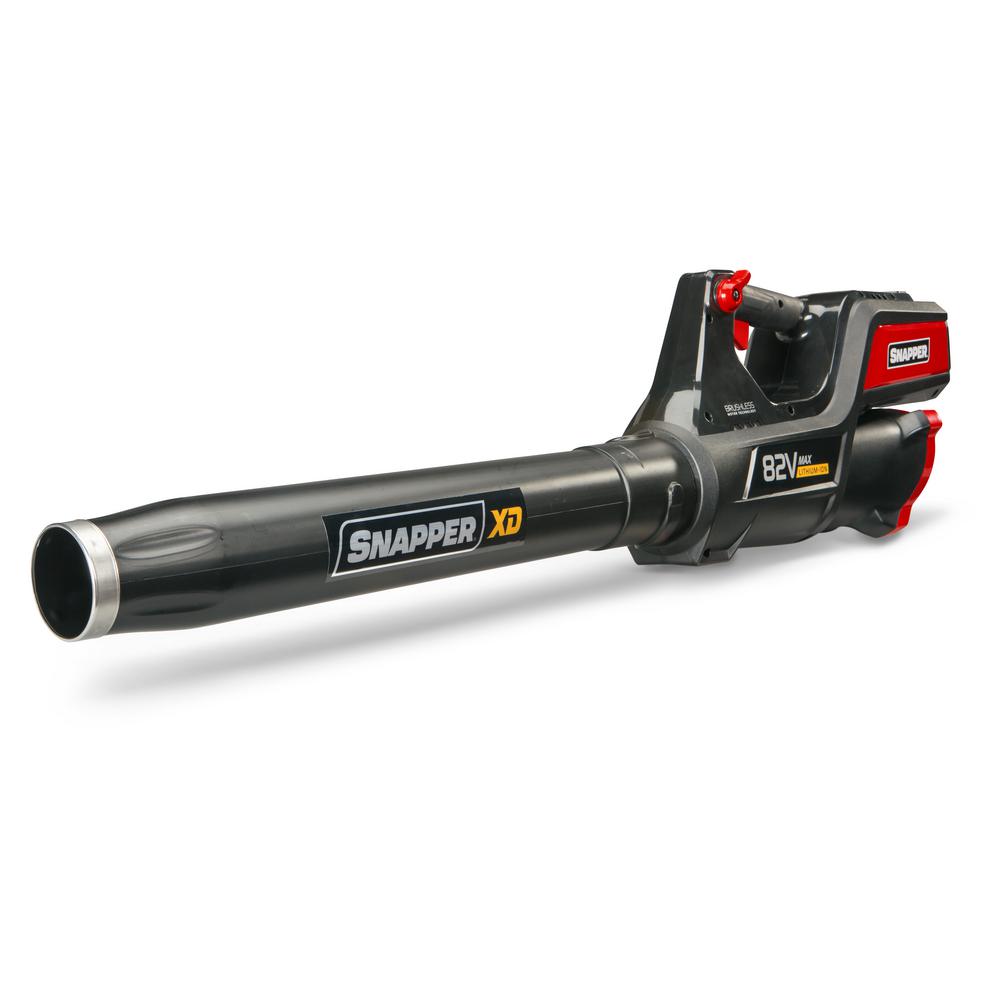Snapper XD 82-Volt MAX 550 CFM Cordless Electric Leaf Blower Kit with (1) 2.0 Battery and (1) Rapid Charger