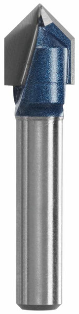 Bosch 3/8-in Carbide-Tipped V-Groove and Scoring Router Bit, 1/4-in Shank