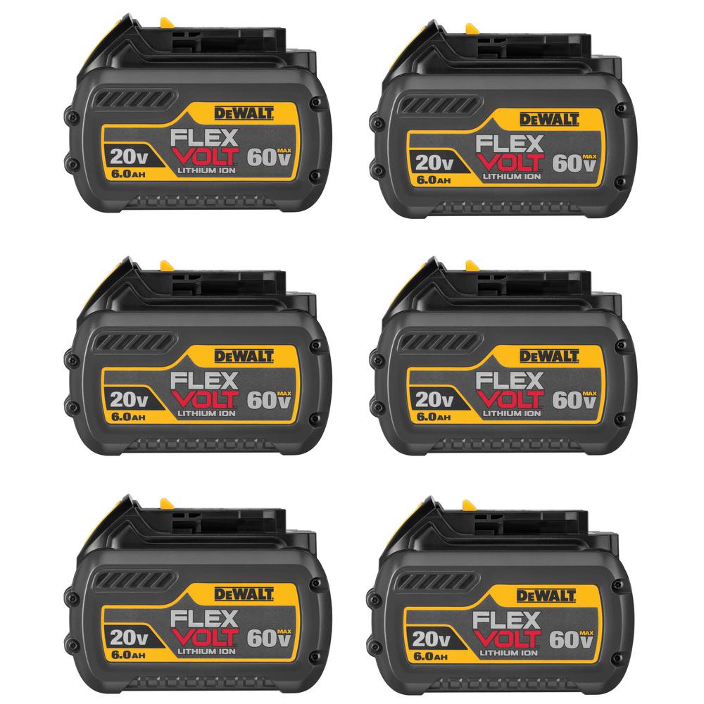 FLEXVOLT 20-Volt /60-Volt MAX Lithium-Ion 9.0Ah Battery Pack (2-Pack)