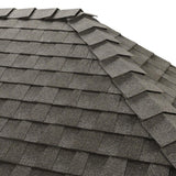 GAF Ridglass Pewter Gray Hip & Ridge Roof Shingles Bundle - 31 Linear Feet