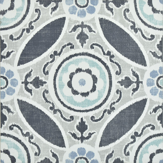 FloorPops Blue 12-in x 12-in Water Resistant Peel and Stick Vinyl Tile Flooring (20-sq ft)