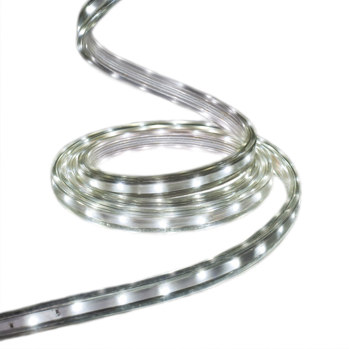 GE StayBright 216-Light 19.6-ft White Integrated LED Christmas Tape Lights
