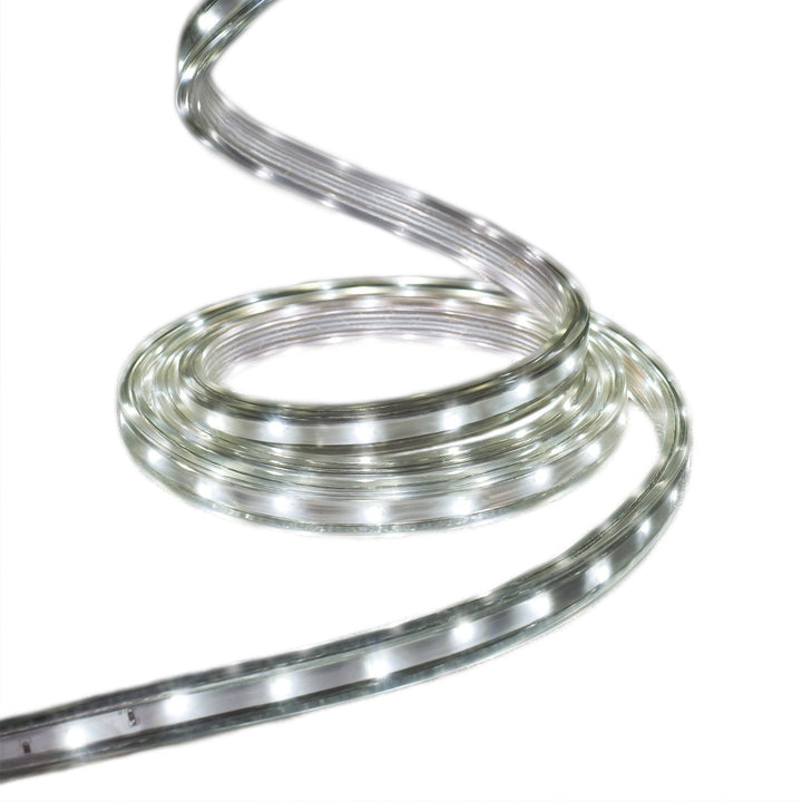 GE StayBright 216-Light 19.6-ft White Integrated LED Christmas Tape Lights