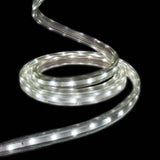 GE StayBright 216-Light 19.6-ft White Integrated LED Christmas Tape Lights