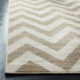 Safavieh Amherst Bellport 10 x 14 Wheat/Beige Indoor Chevron Mid-Century Modern Area Rug