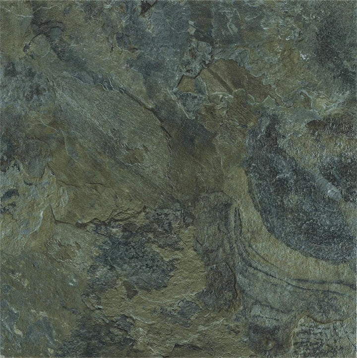 Armstrong Flooring Alterna 14-piece 16-in x 16-in Groutable Mesa Stone Moss Glue (Adhesive) Vinyl Tile