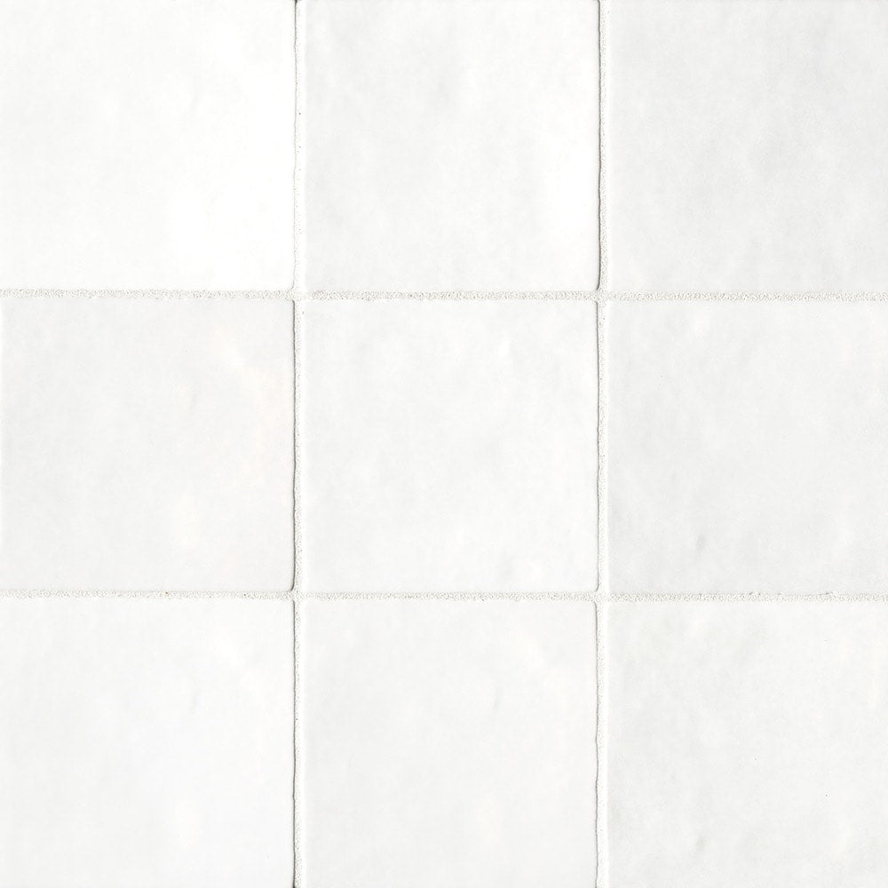 Cloe White 5-in x 5-in Glossy Ceramic Wall Tile (10.83-sq. ft/ Carton)