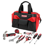 CRAFTSMAN 8-Piece Kid's Tool Kit with Bag, Safety Glasses, and 12-ft Tape Measure