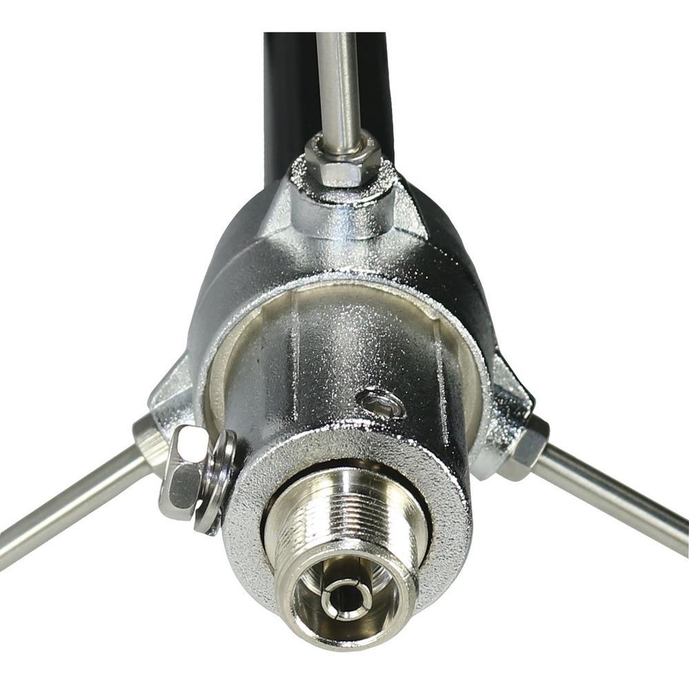 Pre-Tuned 144MHz148MHz VHF/430MHz460MHz UHF Amateur Dual-Band Base Antenna (White Fiberglass) - Super Arbor