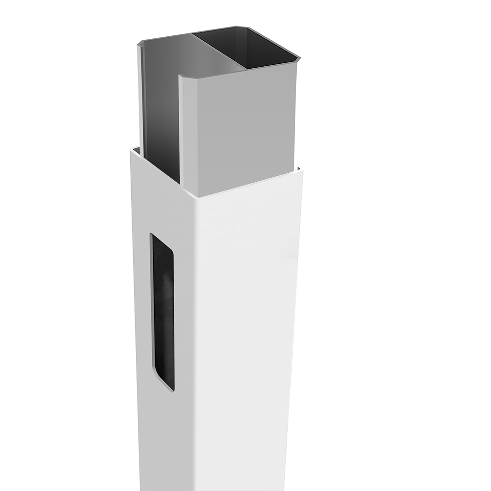 Freedom 5-in Aluminum Metal Post Insert For Vinyl Fence