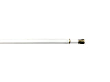 Project Source 18-in to 28-in White Steel Sash Rod with Finials
