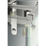 Progress Lighting Glayse 5-Light Brushed Nickel Linear Kitchen Island Light with Clear Beveled Glass