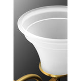 Progress Lighting Tinsley 3-Light Brushed Gold Traditional Chandelier