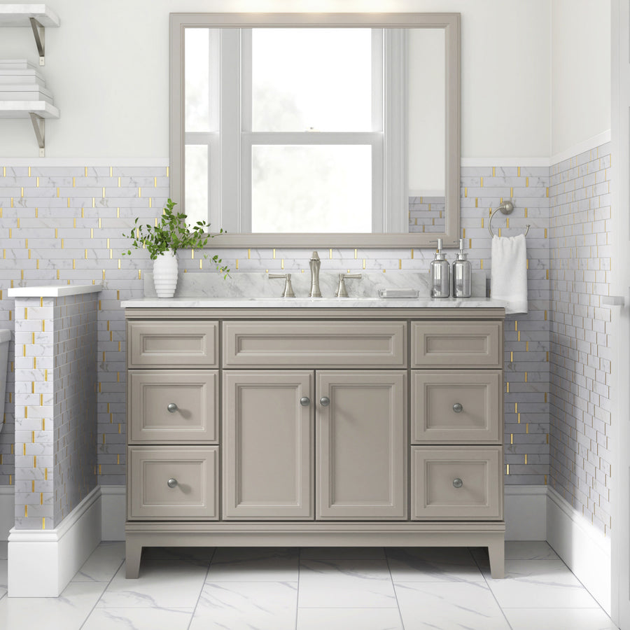 GBI Tile & Stone Inc. Mattone Palissandro Blue 12-in x 12-in Polished Natural Stone Marble Linear Mosaic Wall Tile