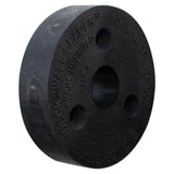 Deck2wall 2-1/2-in Black Plastic Ledger Spacer