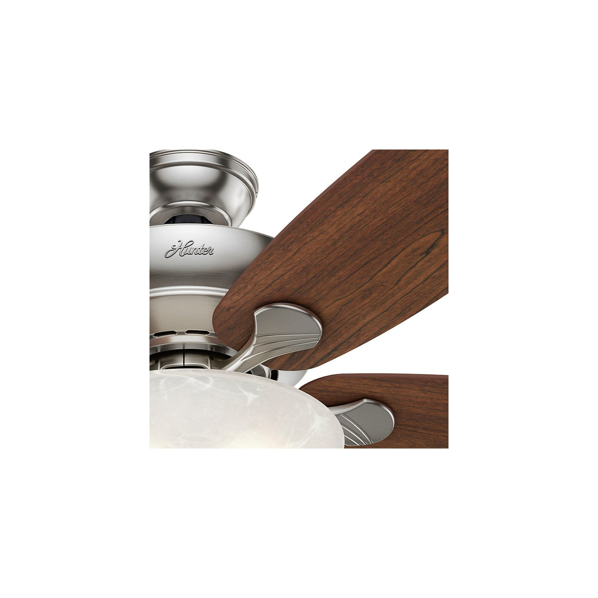 Hunter Regalia II 60-in Brushed Nickel LED Indoor Ceiling Fan (5-Blade)