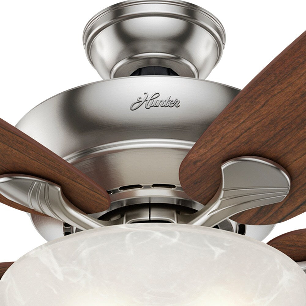 Hunter Regalia II 60-in Brushed Nickel LED Indoor Ceiling Fan (5-Blade)