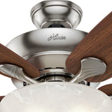 Hunter Regalia II 60-in Brushed Nickel LED Indoor Ceiling Fan (5-Blade)