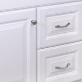 Project Source 48-in Golden Bathroom Vanity Cabinet - Super Arbor