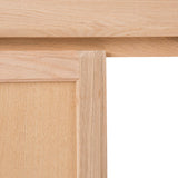Project Source Oak Brook 30-in W x 35-in H x 23.75-in D Unfinished Oak Sink Base Cabinet, Fully Assembled