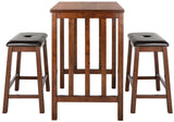 Safavieh Ilana Chestnut Dining Set with Counter Height Table