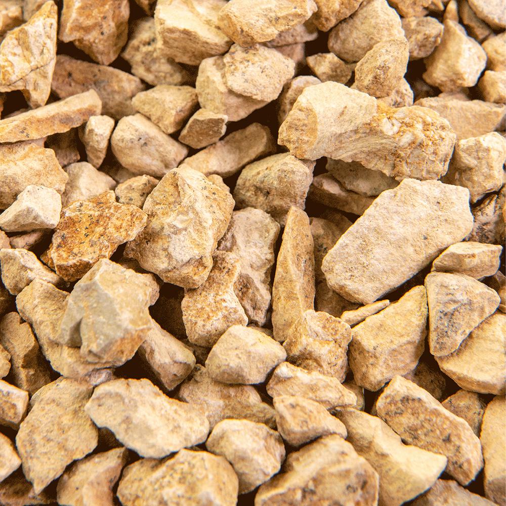 Southwest Boulder & Stone 0.50 cu. ft. 3/8 in. White Ice Bagged Landscape Rock and Pebble for Gardening, Landscaping, Driveways and Walkways