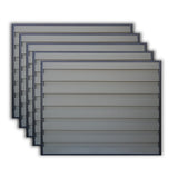 Trex Fencing 6-ft H x 8-ft W 5-Pack Winchester Grey Board-on-board Privacy Composite Fence Panel