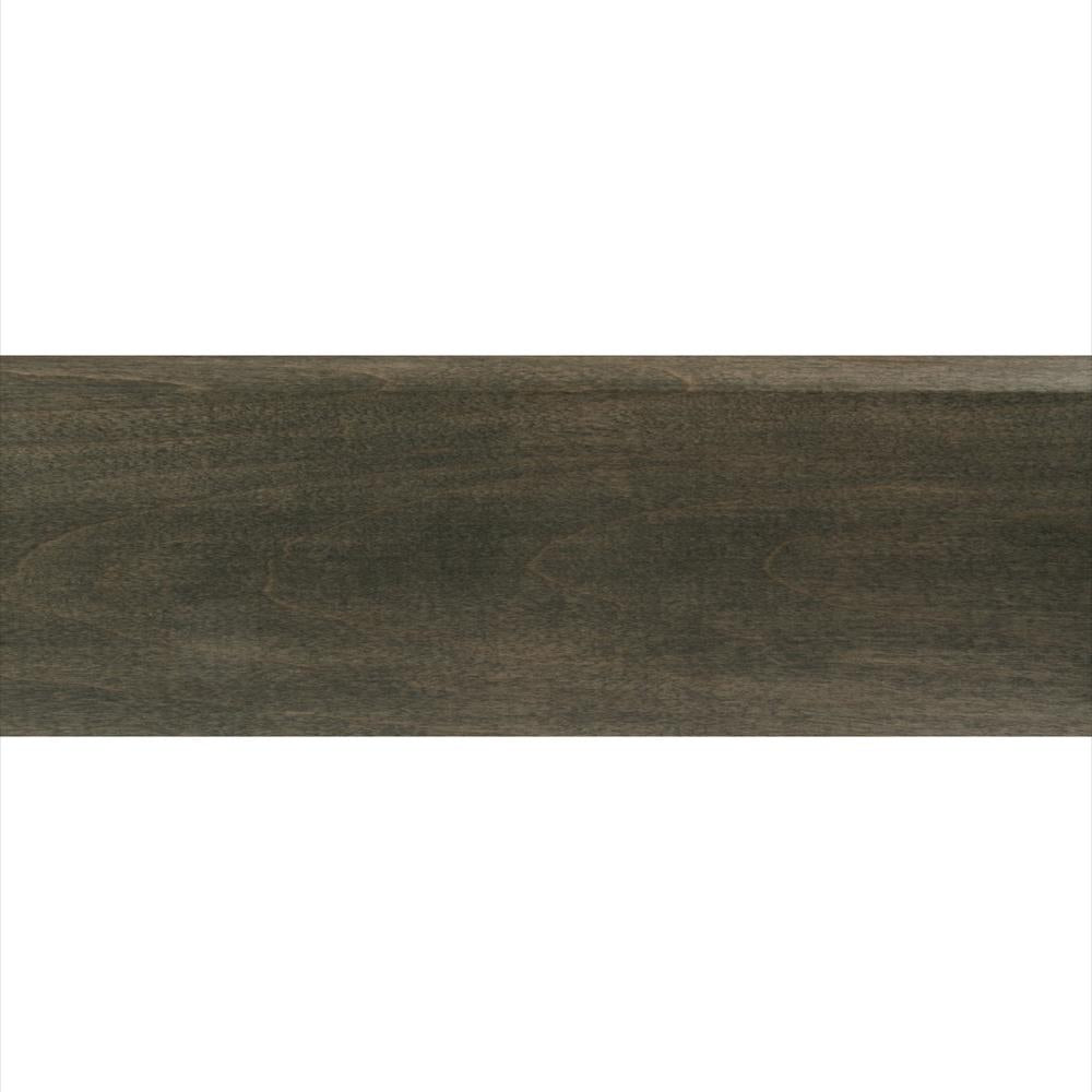 Flexco Solid Wood Stair Nose 2.75-in x 78-in Midnight Prefinished Maple Stair Nosing
