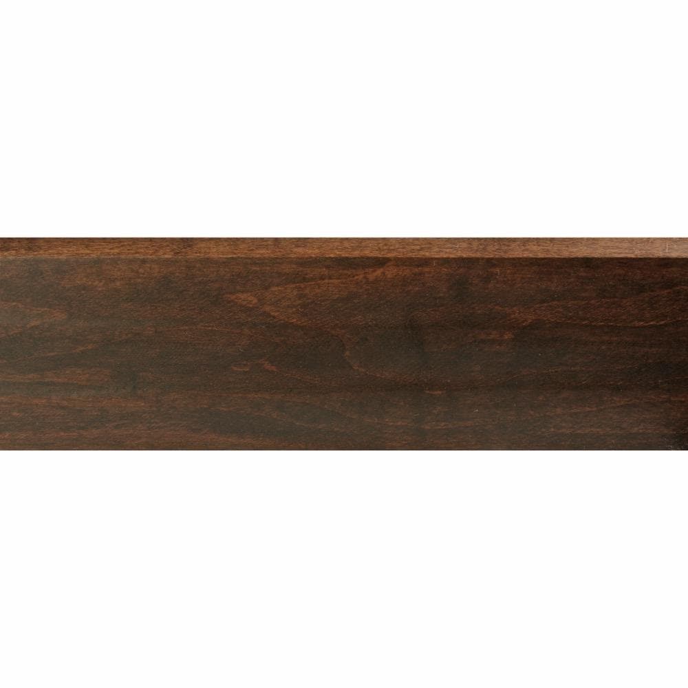 Flexco Solid Wood Stair Nose 2.75-in x 78-in Truffle Prefinished Maple Stair Nosing