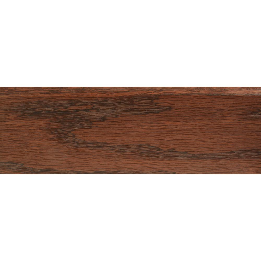 Flexco Solid Wood Stair Nose 2.75-in x 78-in, Cherry Prefinished Oak Stair Nosing