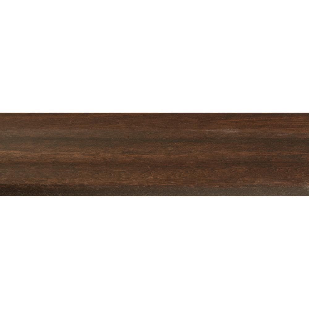Flexco Dark Amber/Chestnut 0.688-in T x 2-in W x 78-in L Solid Wood Threshold