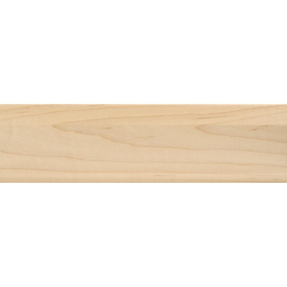 Flexco Natural 0.375-in T x 2-in W x 78-in L Solid Wood Threshold