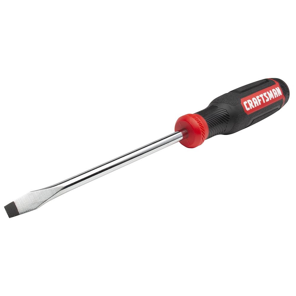 CRAFTSMAN Bi‑Material Handle 5/16-in x 6-in Slotted Screwdriver