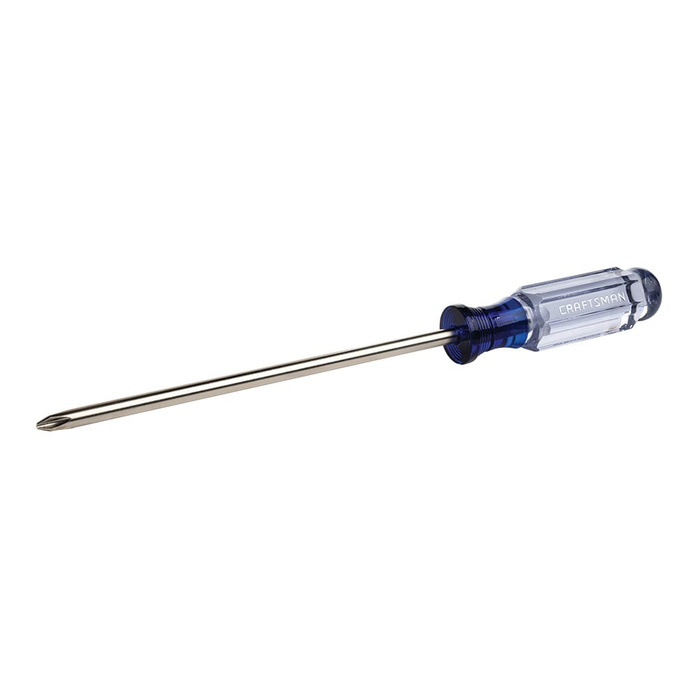 CRAFTSMAN Acetate Handle #2 x 6-in Phillips Screwdriver (CMHT65005)