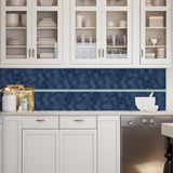 Elida Ceramica Skylight Glass Pencil Liner Tile (1-in x 12-in)