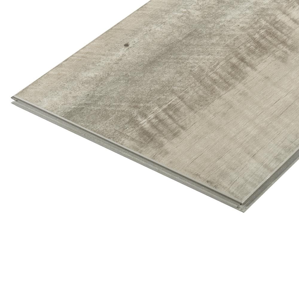 Mohawk Stone Range 7-3/4-in W x 4-1/2-mm T Waterproof Interlocking Luxury Vinyl Plank Flooring, 18.22-sq ft Carton