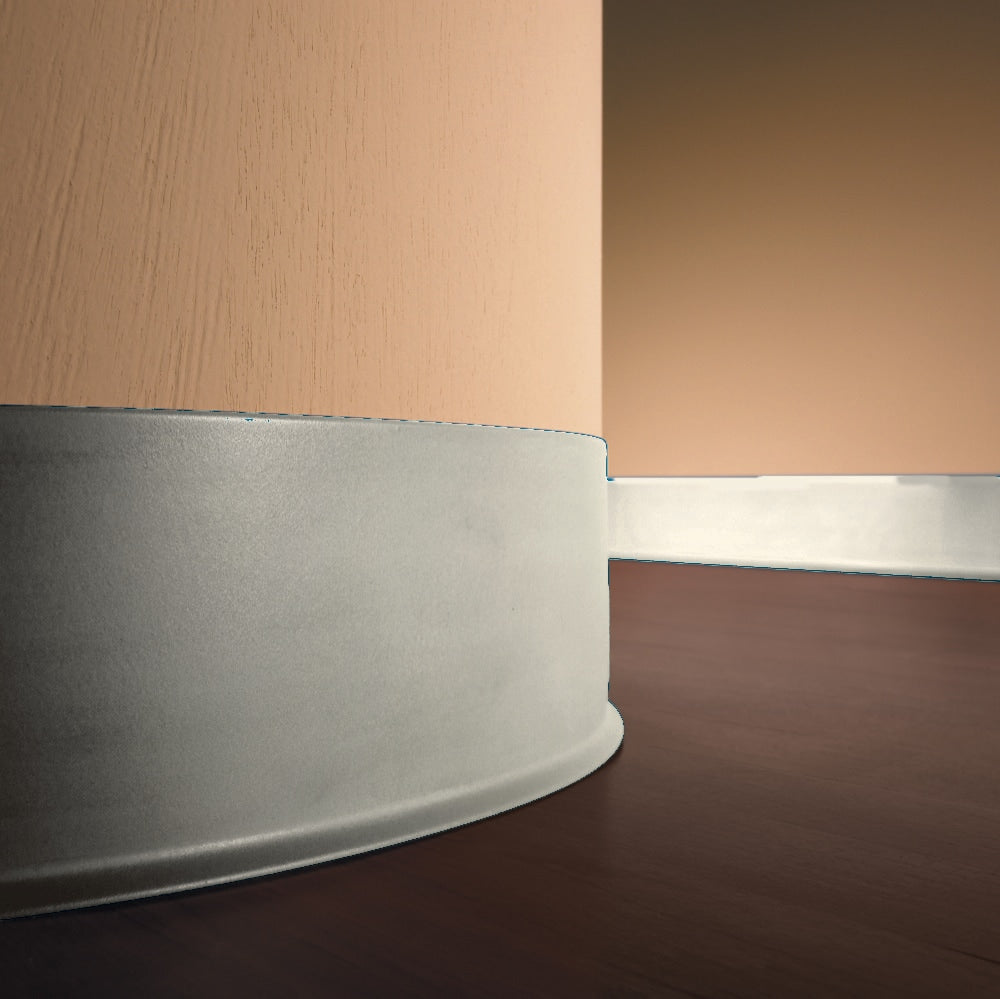 Flexco 4-in x 4-in Vinyl Floor Base