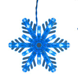 GE Color Choice 96-Count Multi-function Color Changing Snowflake LED Plug-In Christmas Icicle Lights