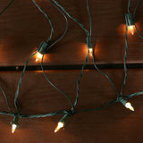 GE ConstantON 10-ft x 2-ft Clear Incandescent Mini Plug-In Christmas Net Lights, 150-Count