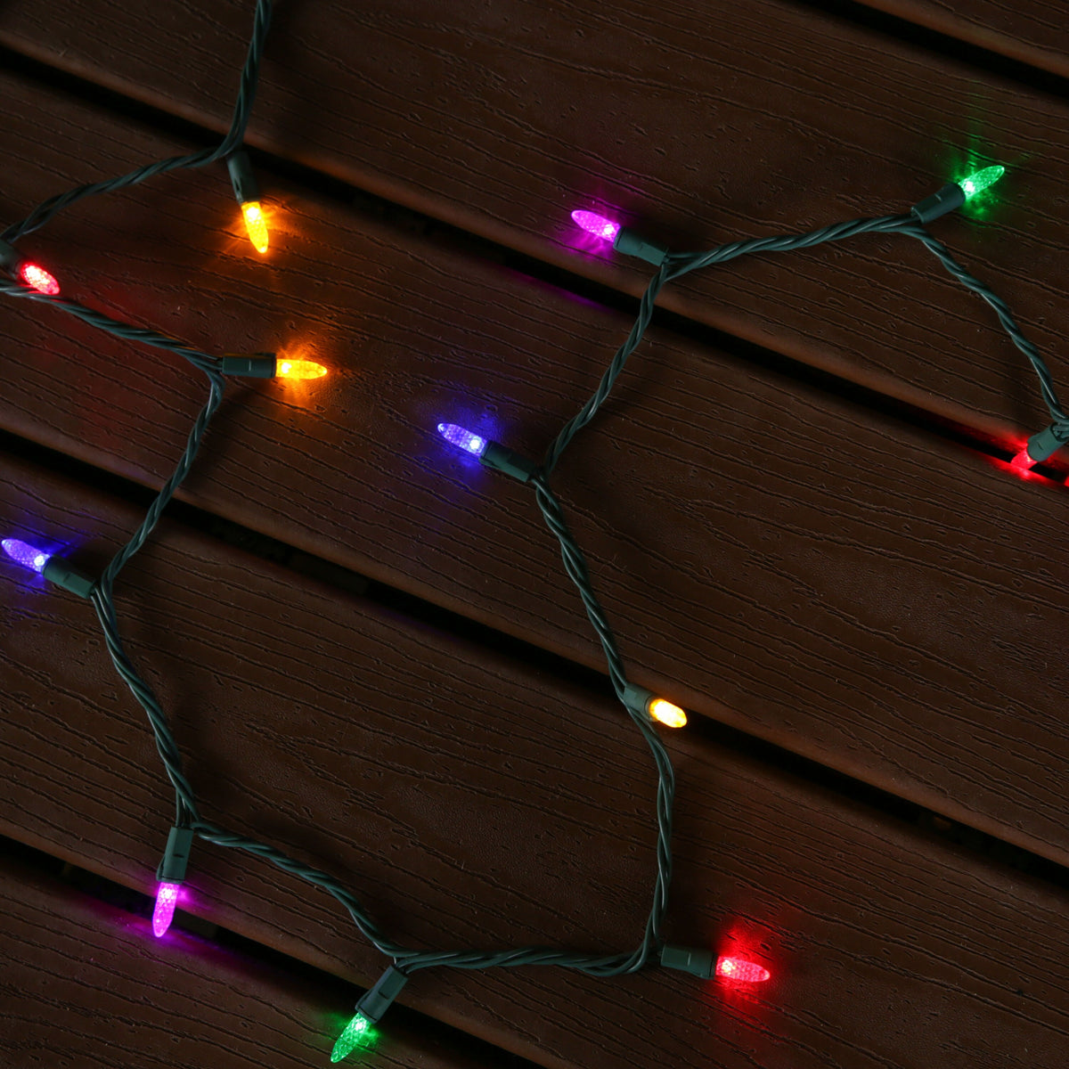 GE Energy Smart 150-Count 49.6-ft Multicolor LED Plug-In Christmas String Lights