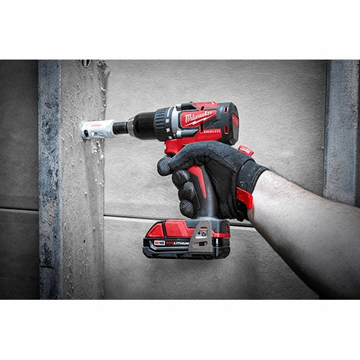 Milwaukee M18 18-Volt Brushless Cordless Compact Drill/Driver & Impact Driver Combo Kit (2-Tool) with SHOCKWAVE Bit Set, 45-Piece