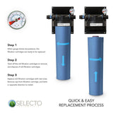 SuperPlus 20 in. Single Canister Replacement Water Filtration Cartridge