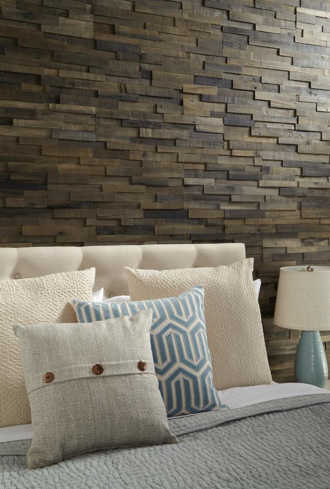 American Olean Rockland Ash Brown 6-in x 24-in Natural Wood Brick Wood Look Wall Tile