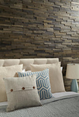 American Olean Rockland Ash Brown 6-in x 24-in Natural Wood Brick Wood Look Wall Tile