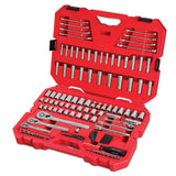 CRAFTSMAN 135-Piece Standard (SAE) and Metric Combination Polished Chrome Mechanics Tool Set