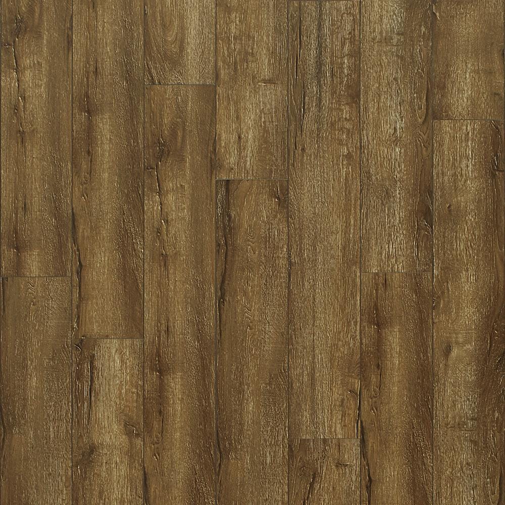 Mohawk Haddock 7-3/4-in Wide x 4-1/2-mm Thick Waterproof Interlocking Luxury Vinyl Plank Flooring (18.22-sq ft)
